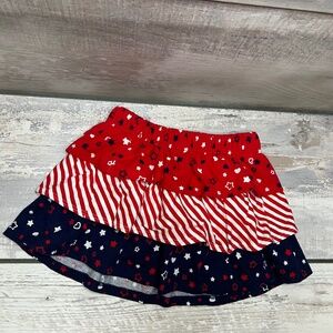 Red White & Blue Skirt Size 6-9M
